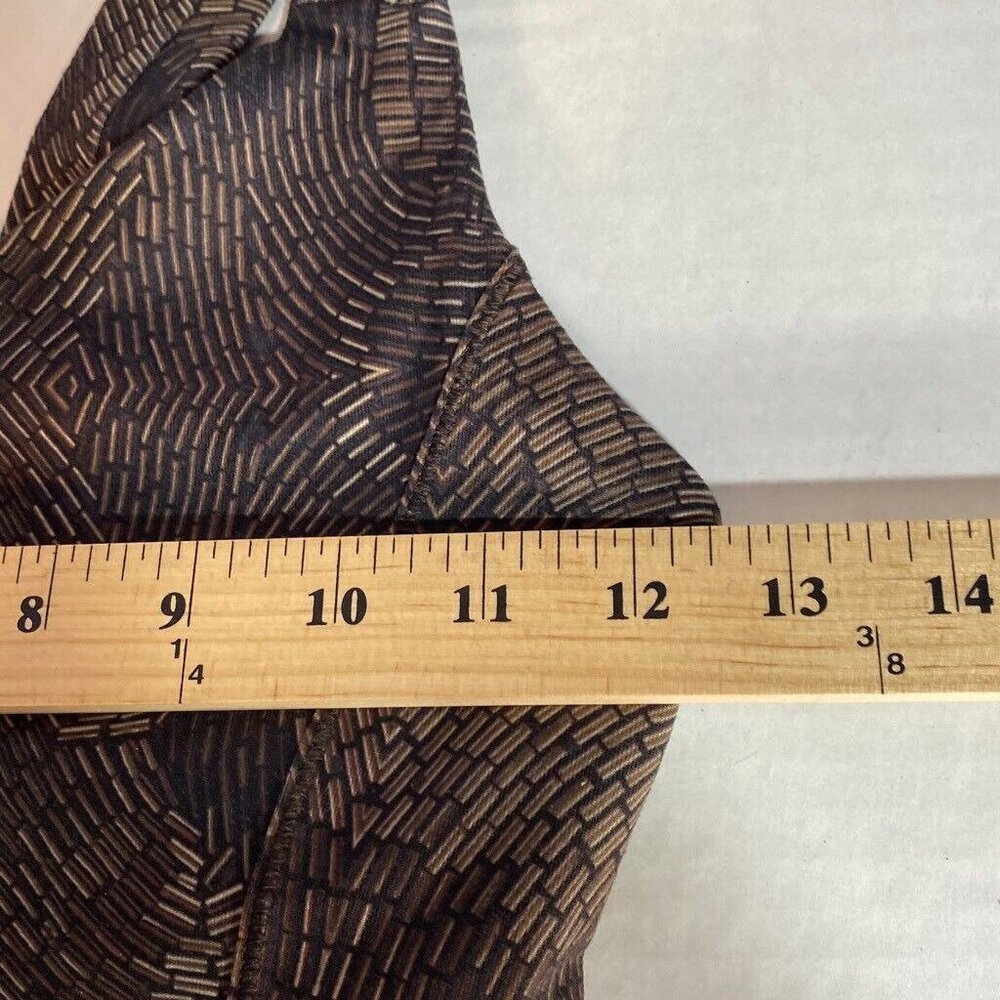 Lululemon City Tank Peplum Golden Goddess Cashew‎ Size 4 - Picture 8 of 11